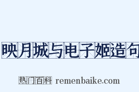 映月城与电子姬造句是什么意思的图片